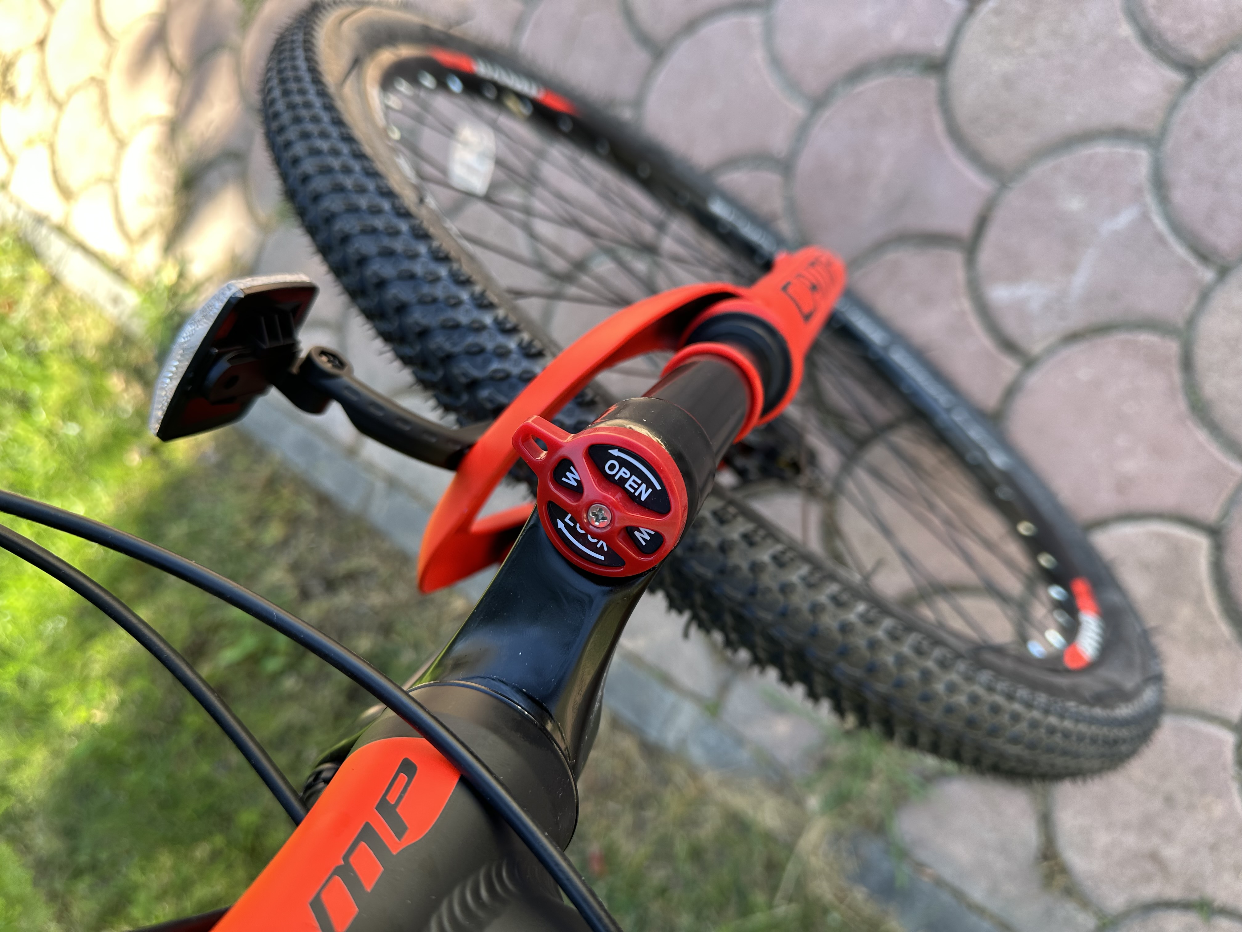 Bisiklet Camp XC 4.1 27,5" Jant 18" Kadro Shimano ST-EF41 – 21 Vites – Mekanik Disk Fren – Kırmızı - Küçük Resim 7