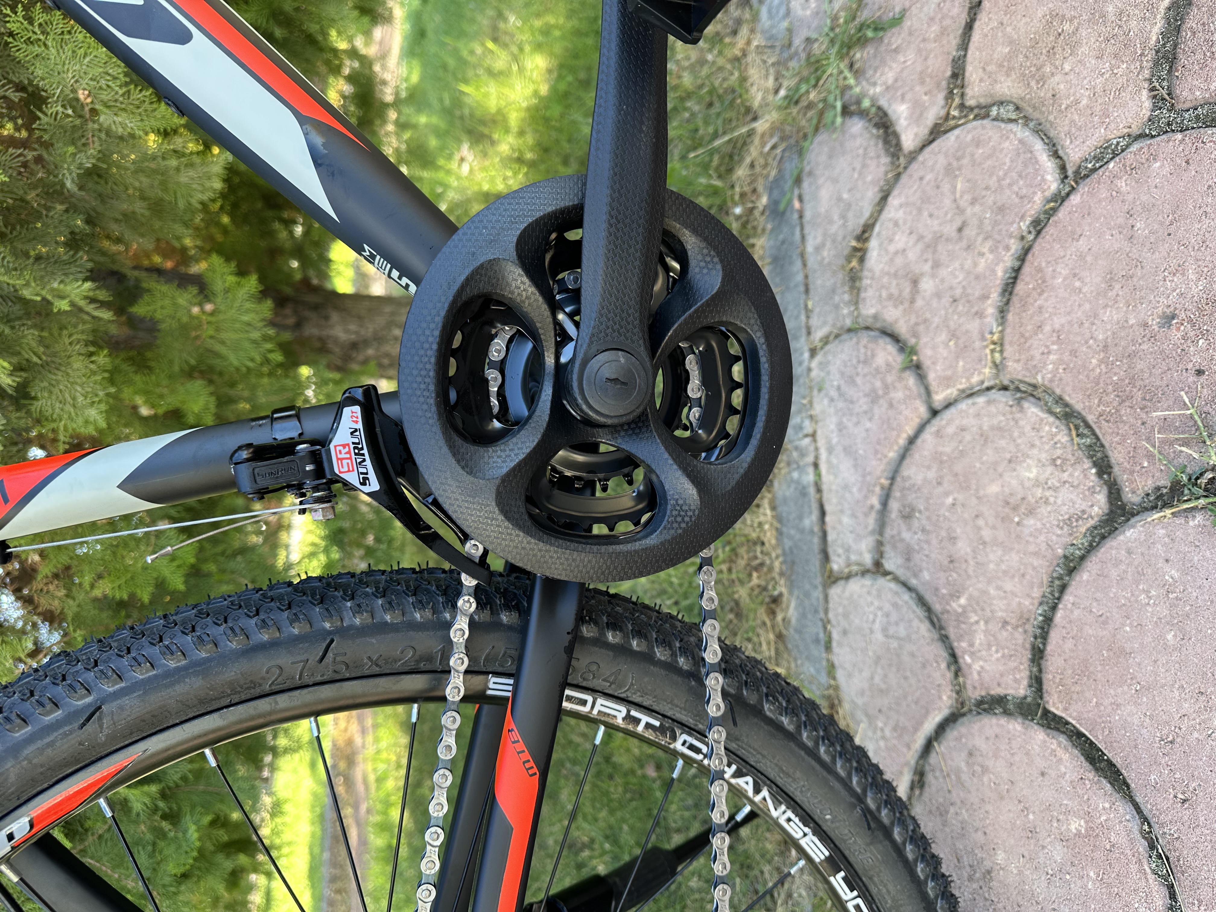 Bisiklet Camp XC 4.2 29" Jant 18" Kadro Shimano ST-EF41 – 21 Vites – Mekanik Disk Fren – Kırmızı - Küçük Resim 5