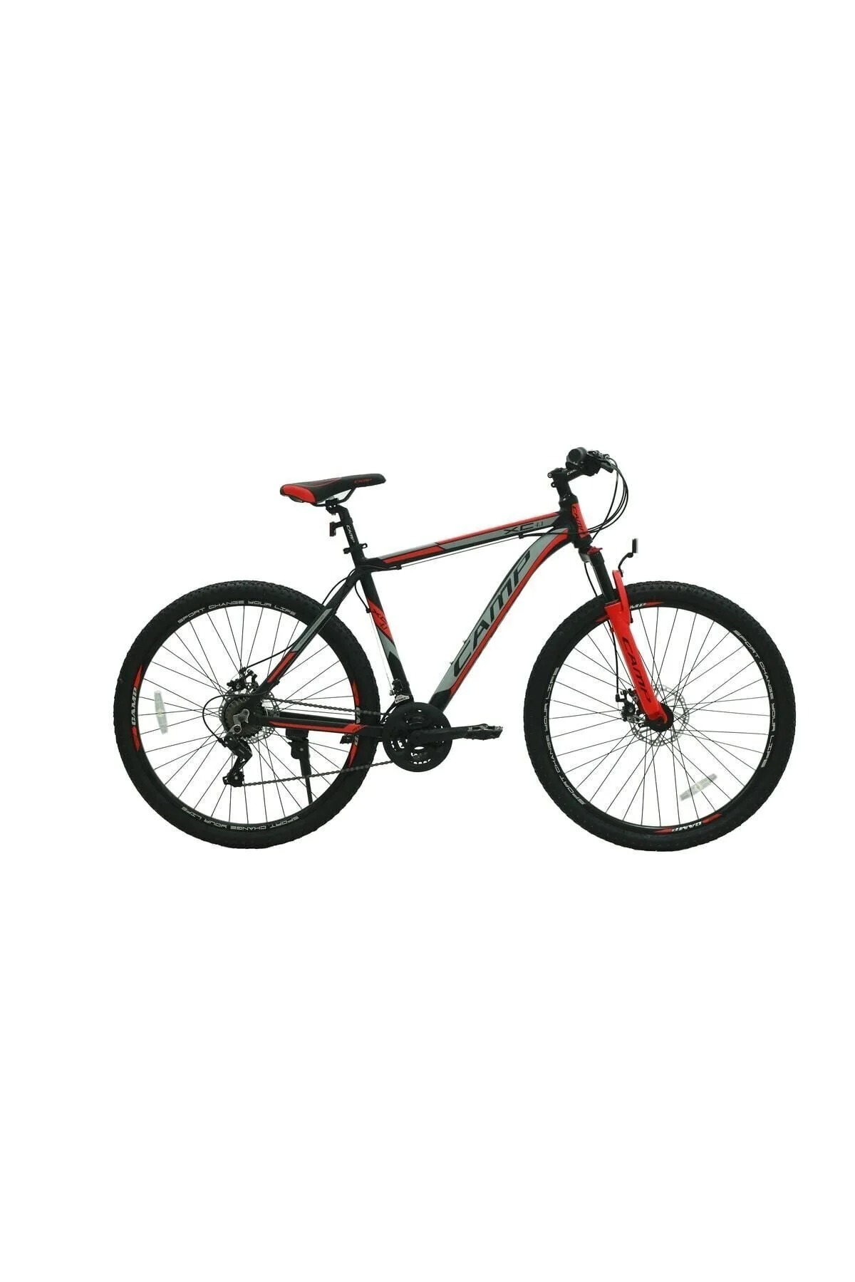 Bisiklet Camp XC 4.2 29" Jant 18" Kadro Shimano ST-EF41 – 21 Vites – Mekanik Disk Fren – Kırmızı - Küçük Resim 12