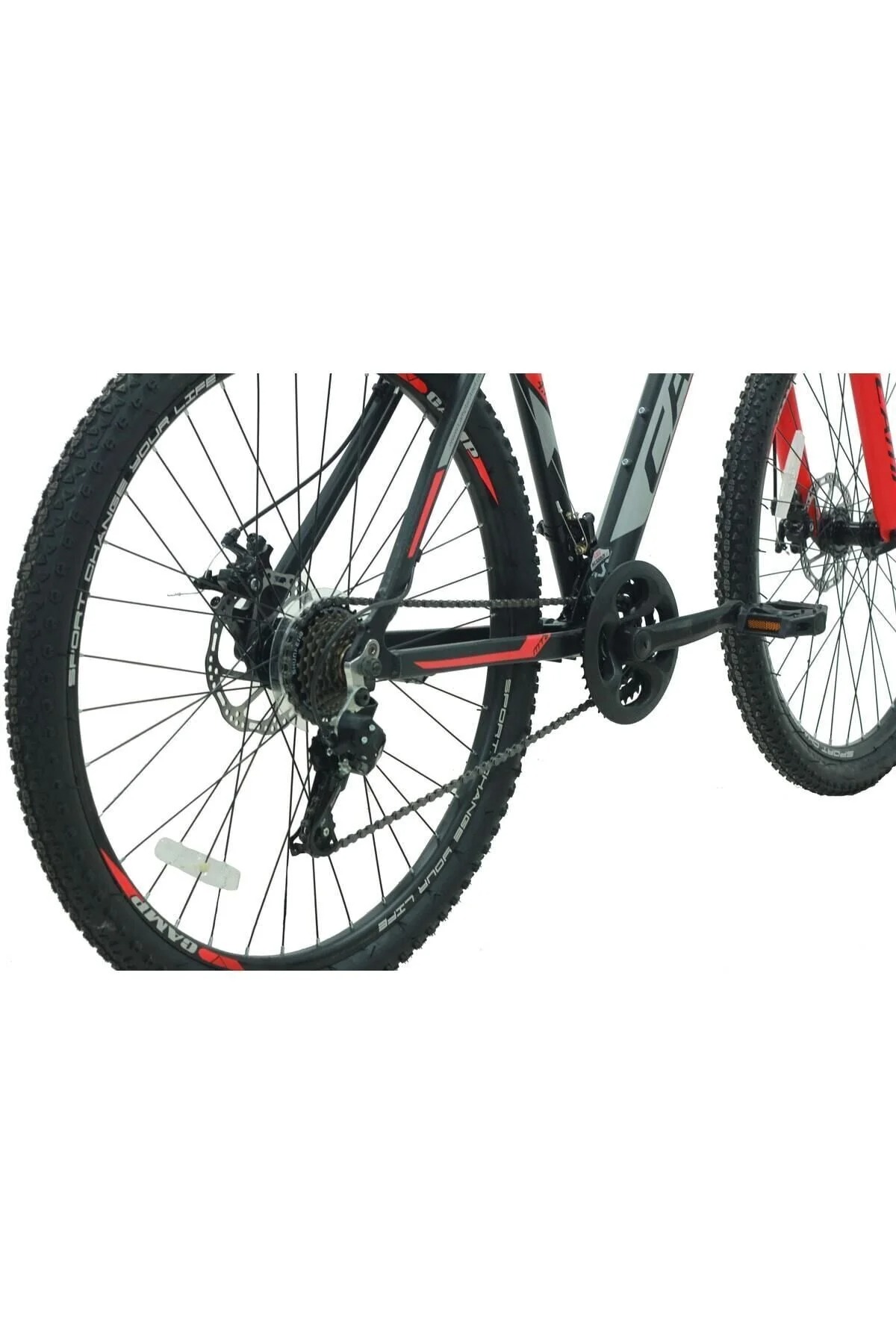 Bisiklet Camp XC 4.2 29" Jant 18" Kadro Shimano ST-EF41 – 21 Vites – Mekanik Disk Fren – Kırmızı - Küçük Resim 16
