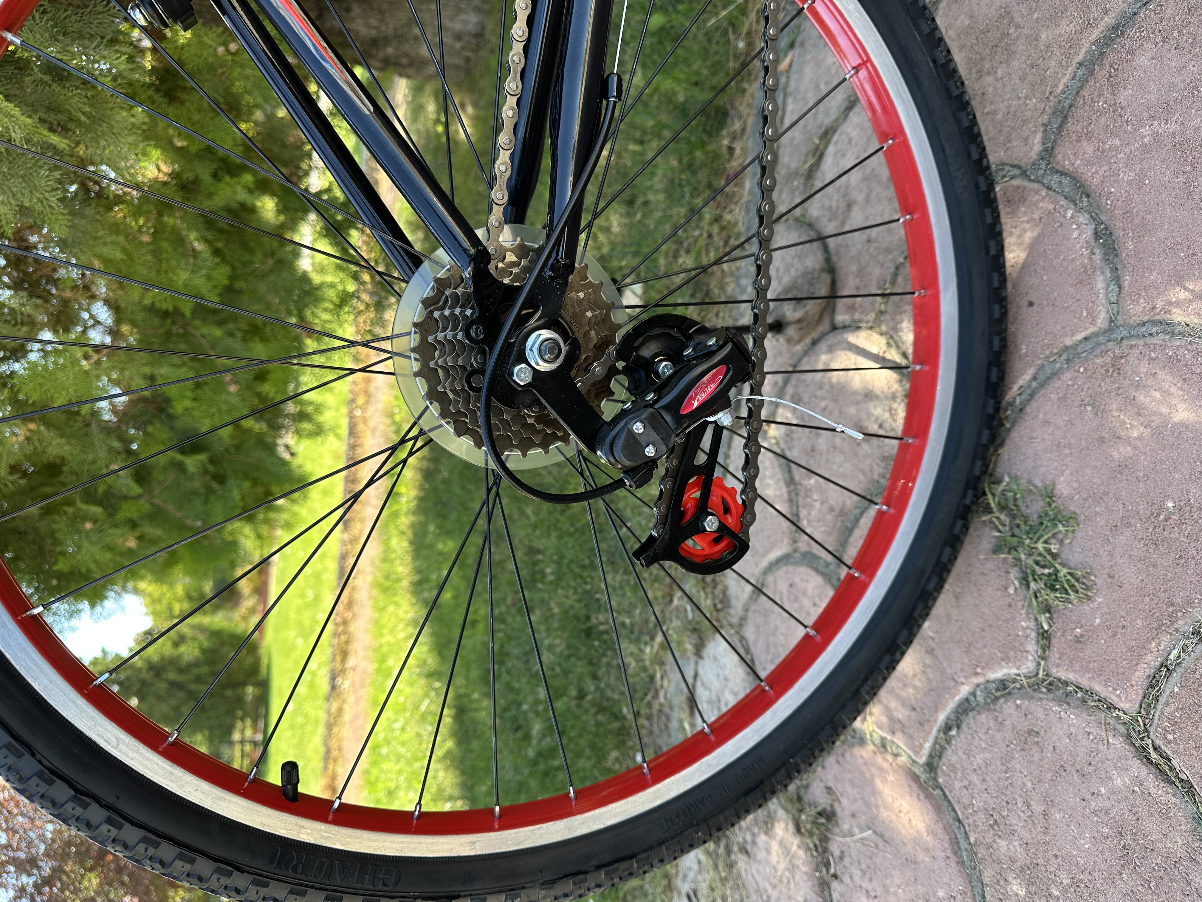 Bisiklet Tiger 26" Jant 21 Vites Dağ Bisikleti Kırmızı - Küçük Resim 6