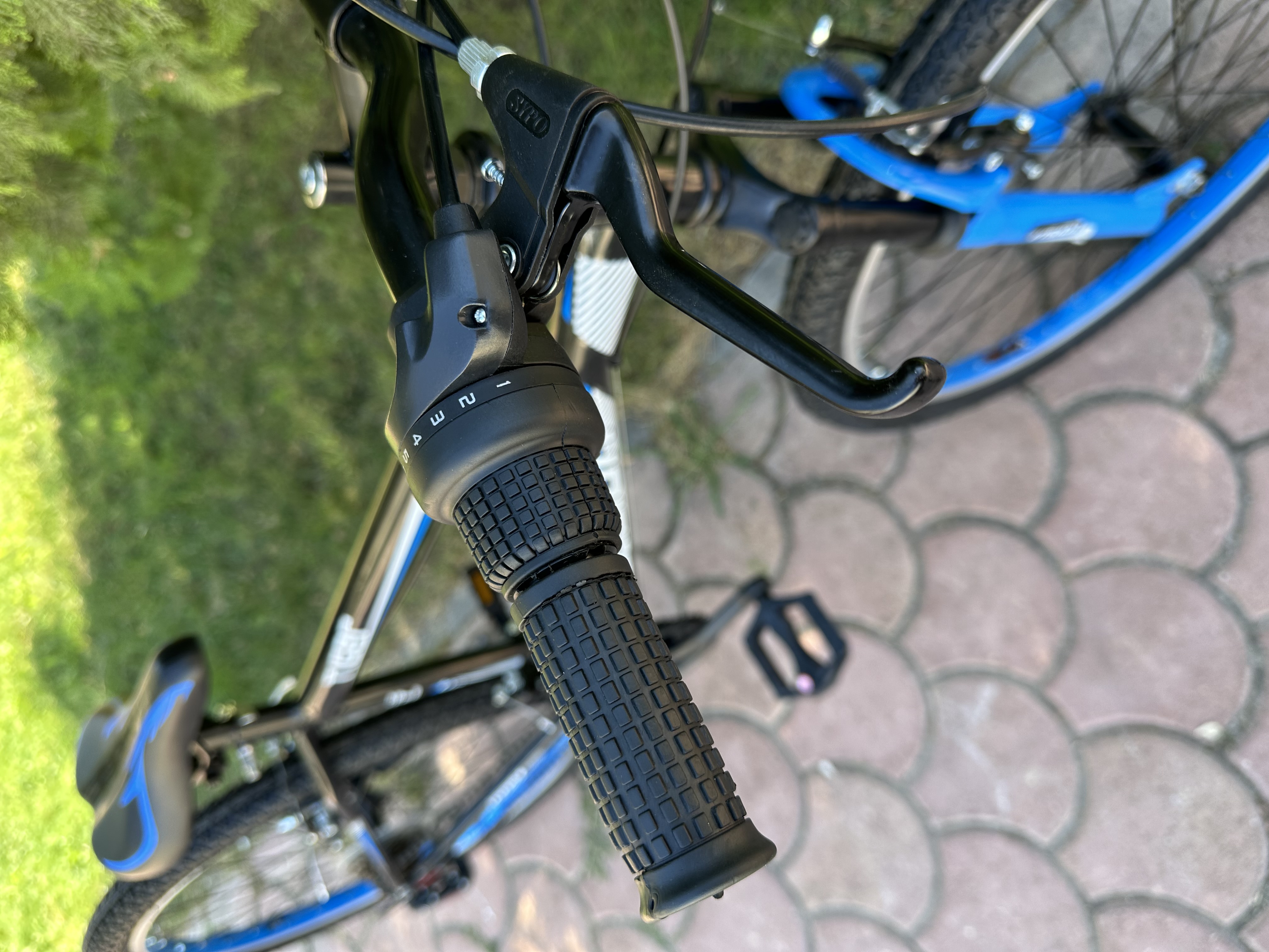 Bisiklet Tiger 26" Jant 21 Vites Dağ Bisikleti Mavi - Küçük Resim 3