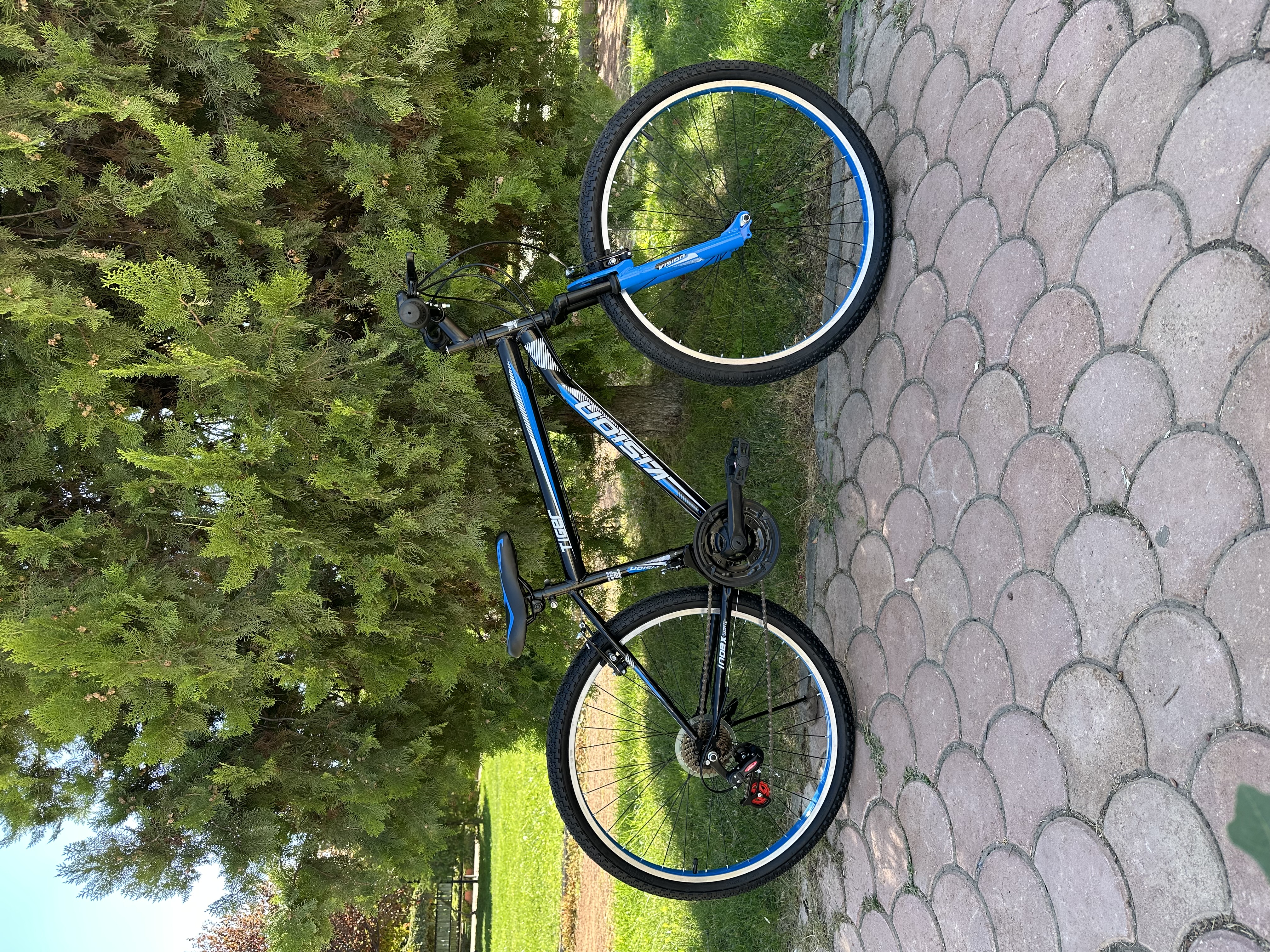 Bisiklet Tiger 26" Jant 21 Vites Dağ Bisikleti Mavi - Küçük Resim 5